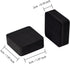 Favourde 48 Pack Magnetic Whiteboard Dry Eraser Cleansers for Classroom, Home and Office (Black)