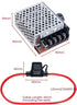 PWM Motor Speed Controller DC 7-70V 30A for 12V 24V 36V 48V with 30 Amp Fuse