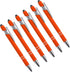 YOKIVE 6 Pcs 2 in 1 Ballpoint Pen with Stylus Tip, Black Ink Metal Stylus Pen 1.0mm Medium Point, Great for Touch