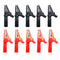 10Pack Alligator Clips 1000V 32A Heavy Duty Insulated Automotive Car Battery Clips for Multimeter Test Leads