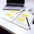 Yamato NRK-50CH-LH Sticky Notes, Memoc, Roll Tape, Grid Type, Notebook, 2.0 inches (50 mm) Wide, Cutter Included