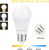 aooshine A60 E26 LED Light Bulb - 3 Color Temperatures (3000K/5000K/4000K), E26 Standard Medium Base, Non-Dimmable, 1 Pack, 120Volts 9Watts LED Bulbs for Table Lamp/Floor Lamp/Chandeliers by aooshine
