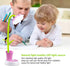 Desk Lamp for Kids, Sunflower LED Charging Table Lamp, Adjustable Brightness, Small Folding Light for Reading, Study