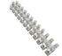 (5 Pack) 12 Position / 24 Contact Terminal Block Barrier Strip, Dual Row with Screw Connector 30 Amp
