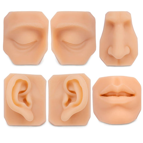 Soft Silicone Mouth Model for Practicing Suture, Flexible Model for Education Display, Rubber Mouth for Teaching