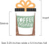 Set 8 Big Dot of Happiness But First, Coffee - Cafe Themed Party Money and Gift Card Sleeves - Nifty Gifty Card Holders