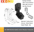 10PCS 4040 Corner Bracket L-Shape Connector for 4040 Aluminum Extrusion Accessories (Black)