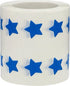 Blue Star Shape Stickers, 0.50 Inch, 1,000 Adhesive Labels
