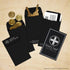 LUXPaper #1 Coin Envelopes, 2 1/4" x 3 1/2", Midnight Black, 50 Qty