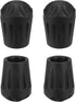 uxcell 4Pcs Camping Chair Foot Covers, 0.55 Inch Plastic Table Legs Feet