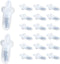 20 PCS Shutter Repair Plantation Shutter Replacement Parts Shutter pins Replacement Plantation