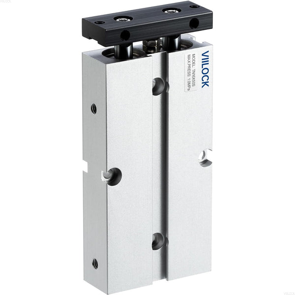 Pneumatic Air Cylinder: 16mm Bore 50mm Stroke, Small Double Rod Double Action TN16x50