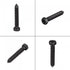 uxcell Hex Lag Screws 1/4" x 1-1/2" Carbon Steel Phillips Head Self-Tapping Bolts for Deck Building, 25pcs