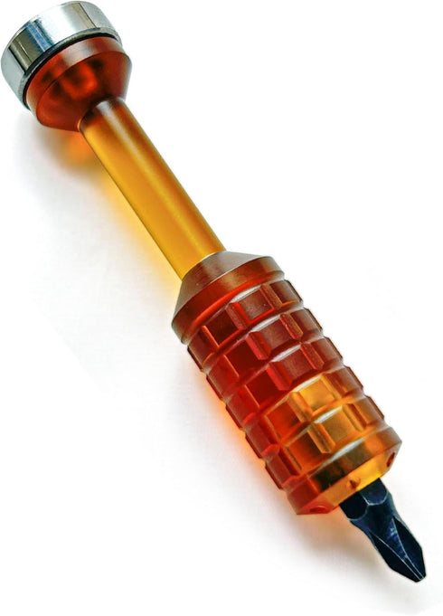 Pocket Screwdriver, EDC Palm Multitool With Spinner Toys, Ended Phillips for Gifts