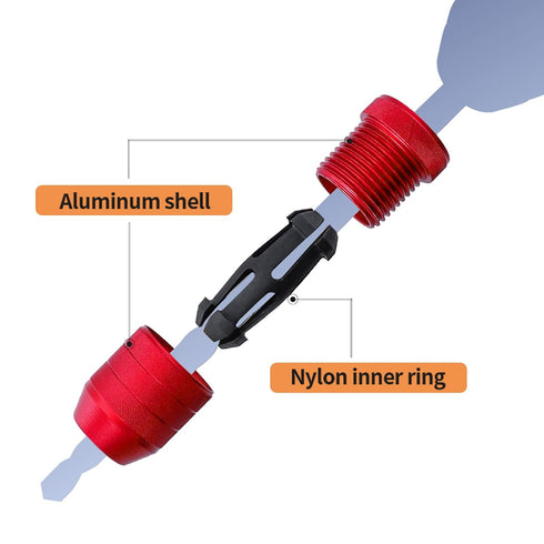 Ruitool Drill Depth Stop for Drill Bits, Adjustable Drill Stop Collar Set for Woodworking Tools, 2 Pcs