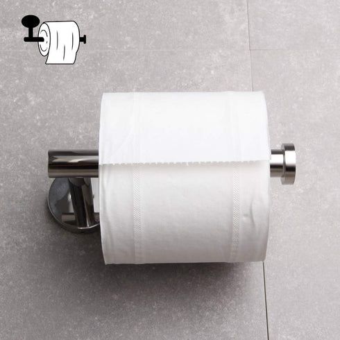 304 GERZ SUS Stainless Steel Toilet Paper Roll Holder Paper Towel Dispenser Tissue Hanger Wall Mounted Polished Chrome