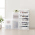 Drawer Storage Plastic Drawers Organizer: 5-layer Office Desk Organizer with Drawers, Small Plastic Drawers Organizer