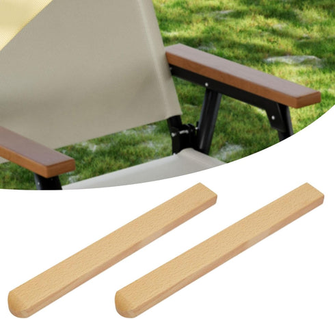 rockible Replacement Camp Chair Armrest Sturdy Replaceable Supplies Parts Arm Pads Folded Chair Arm Rest for Lawn