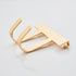 Gold Double Wall Hook - Modern Metal Accessory for Acrylic Clear Calendar, Hanging Keys, Jewelry, Office Supplies