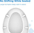 GC550126 Gerber Soft-Close Elongated Toilet Seat with One-Button Quick-Release, Top-Mount Installation, Non-Slip