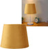 HEEPDD E14 E27 GLOGLOW Velvet Fabric Conical Lampshade, Handcrafted Soft Touch, Dual Use, Perfect for Table and Floor