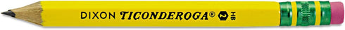 Ticonderoga DIX13472 Golf Pencil, Yellow, 72 Count