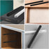 DIKACA 2pcs 180mm Side Mount Drawer Slides Cabinet Slides Dresser Drawer Track Guides Furniture for Wardrobe