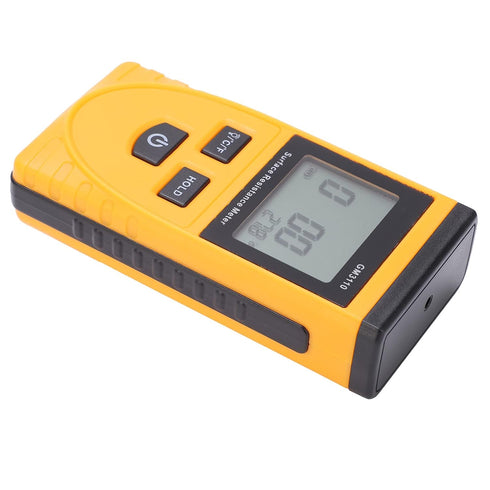 GM3110 Surface Resistance Meter, High Accuracy Digital Display Anti-Static Resistance Tester with Backlight