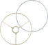Aspen Creative 20111-11,Metal DIY Table and Floor Lamp Shade Strong Ring,European Style UNO 36mm
