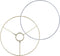 Aspen Creative 20110-11,Metal DIY Table and Floor Lamp Shade Strong Ring,European Style UNO 36mm