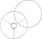 Aspen Creative 20112-11,Metal DIY Table and Floor Lamp Shade Strong Ring,European Style UNO 36mm