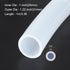 1m Clear Silicone Tubing (25mm ID x 31mm OD) for Industrial Use, Pure Silicone Hoses for Pump Siphoning