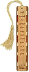J.R.R. Tolkien Engraved Wooden Bookmark - Still Around The Corner There May Wait | LOTR Gift, Made in USA,