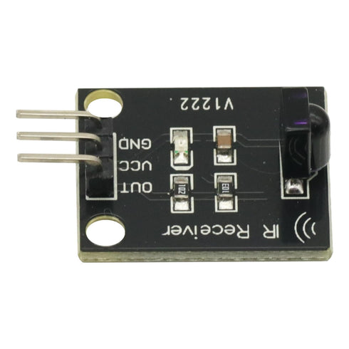 GODIYMODULES 2Pcs 38khz 2Pcs Digital Ir Receiver Sensor Module + Ir Transmitter Sensor Module Kit for Arduino