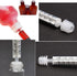 50PCS 21mm Medical Bottle Adapters, Press-in Medicine Bottle Adapter for Syringe, Oral Dispensers