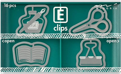 Midori Etched Clips (Stationery)