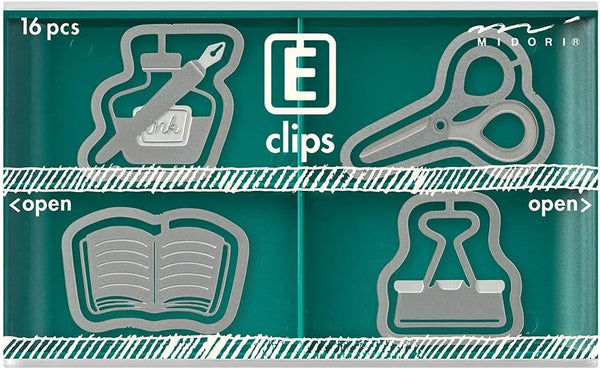Midori Etched Clips (Stationery)
