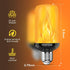 Upgraded LED Flame Light Bulbs, 4-Mode Flickering Light Bulbs, E26 27 Fire Light Bulb for Halloween, Christmas,