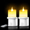 FriutShine Flameless Candles Night Light with Flickering Flame, Battery Operated LED Night Light,