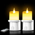 FriutShine Flameless Candles Night Light with Flickering Flame, Battery Operated LED Night Light,