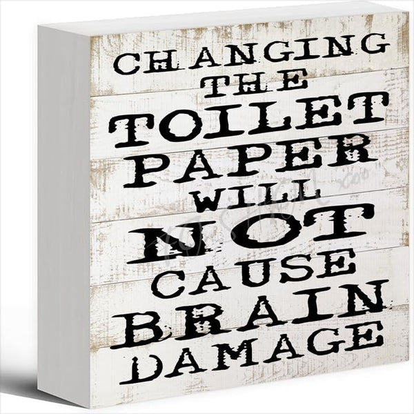 DwhawWy Decor For Home Office Desk Changing The Toilet Paper Will Not Cause