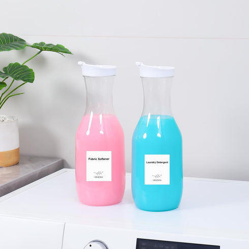 VEGEVIGI 54OZ 3PACK Laundry Detergent Dispenser BY , Laundry Soap Disepenser, Liquid Laundry Detergent Container