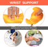 Soft Toast Bread Baguette Shape Anti-Skid Keyboard Wrist Rest Support & Mouse Wrist Support for Pain Relief