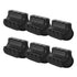 Single-Sided Entry 4 Port Insulated Connector, Multi Tap Connector for 4-14 AWG Aluminum to Copper Wire, 6 Pack