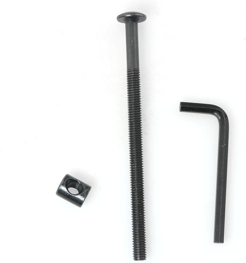 DGBRSM 8PCS M6 100mm x Hex Drive Socket Furniture Barrel Screws Bolt Nuts Furniture Crib Baby Bed Bolt Bunk Bed Bolts