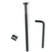 DGBRSM 8PCS M6 100mm x Hex Drive Socket Furniture Barrel Screws Bolt Nuts Furniture Crib Baby Bed Bolt Bunk Bed Bolts