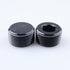 1" NPT Male Socket Allen Head Plugs Aluminum Black, 2 Pack
