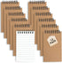 Pocket Notebooks Set of 12 - Small 3x5 Spiral Notepads, Office Style Mini Notebook, Lined College Ruled Paper for Home,