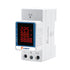 Digital Display Energy Meter, AC Rail-Mounted Electricity Usage Monitor for Voltage, Current, Energy Measurement