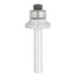3mm 1/4 ILOVETOOL Radius Head Router bits Shank Diamond BRAZED Profile Wheel Router Bit Bullnose